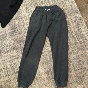 Dark gray brandy Melville sweatpants